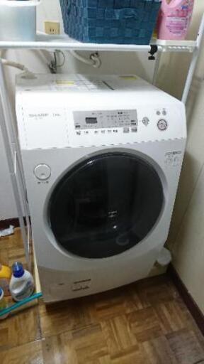 ドラム式洗濯機 シャープ ２０１２年製 マンションOK