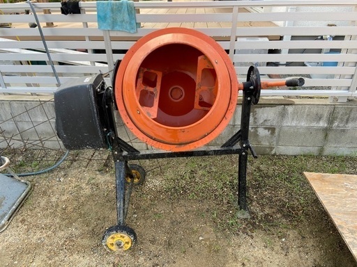 コンクリートミキサー　SS 電動ミキサー ドラム容量115ℓ SDM-70
