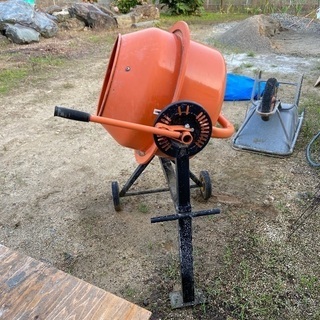 コンクリートミキサー　SS 電動ミキサー ドラム容量115ℓ SDM-70