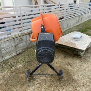 コンクリートミキサー　SS 電動ミキサー ドラム容量115ℓ SDM-70