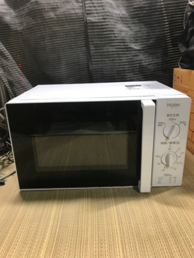 Haier 700w 電子レンジ　2017年製