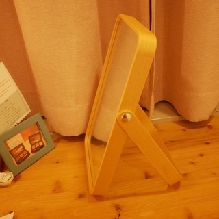IKEA 木製ミラー 2つ