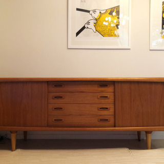 値下 / TEAK SIDEBOARD BY H.P. HANS...