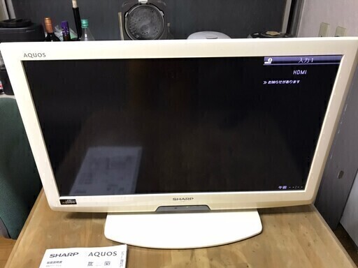 美品 シャープ アクオス LC-26V7 2012年製 26V型 液晶 テレビ SHARP AQUOS