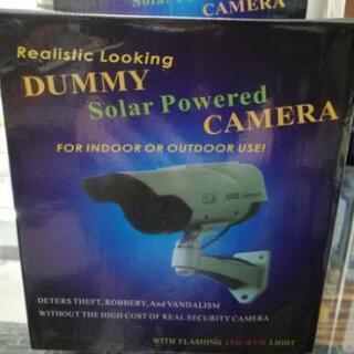 【商談成立】防犯カメラ　DUMMY Solar Powered ...