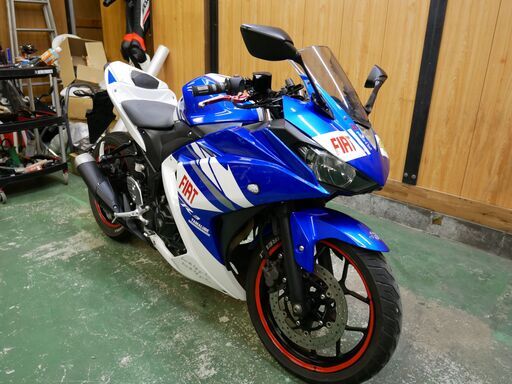 YZF-R25　社外カウル　ELメーター　ワンオーナー車　整備伝票あり