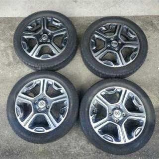 ハスラー 純正ホイール4本セット アルミ タイヤ付き