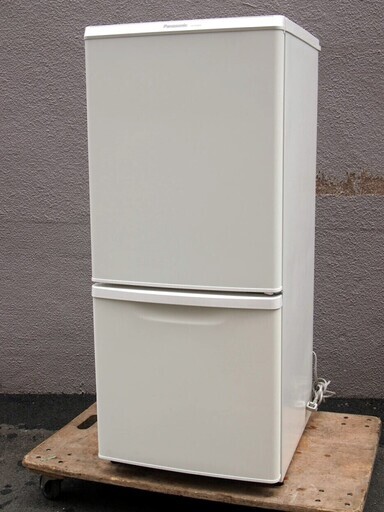㉗【6ヶ月保証付】18年製 パナソニック 138L 2ドア冷凍冷蔵庫 NR-B14BW ホワイト