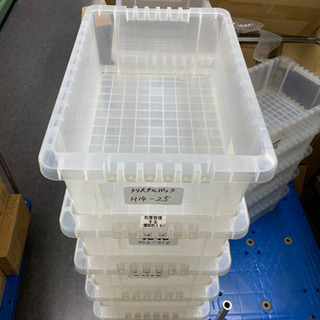 プラスチックBOX コンテナ 収納　整理　透明