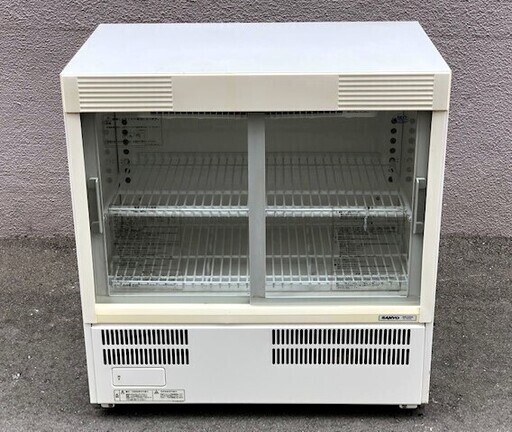 【G-03】サンヨー 業務用 76L 冷蔵ショーケース SMR-U45NA 2008年製 ※排水受け皿欠品