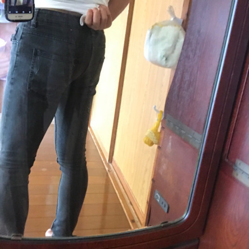 早い者勝ち 処分します Bershka スーパースキニーデニム Hatelosing てだこ浦西のジーンズ デニム メンズ の中古 古着あげます 譲ります ジモティーで不用品の処分