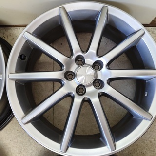 18インチアルミ4本セット️PCD100️5穴️和泉市三林にて引取限定️ WORK SPORBO 18インチ アルミホイール ４本セット WORK SPORBO FERVORE