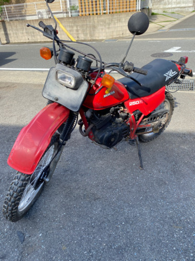 HONDA 不動　XL250R  福岡市南区