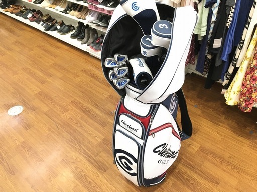 クラブセット ＣＬＥＶＥＬＡＮＤ キャディーバッグ込み入荷しました。【トレジャーファクトリーミスターマックスおゆみ野店】