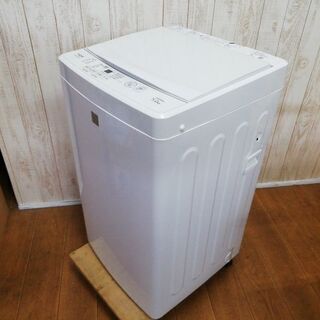 AQUA　洗濯機　19年　美品　AQW-GS5E7　5.0kg　...