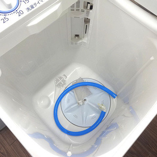 札幌 引き取り AQUA 二槽式洗濯機 2017年製 4.5kg 2層式 ステンレス 