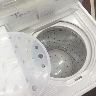 札幌 引き取り AQUA 二槽式洗濯機 2017年製 4.5kg 2層式