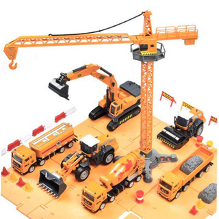 建設車両 7種類セット 工事カー 作業車両 おもちゃ 新品