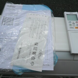 ☆富士通 FUJITSU AS-R22E-W インバーター冷暖房エアコン Rシリーズ