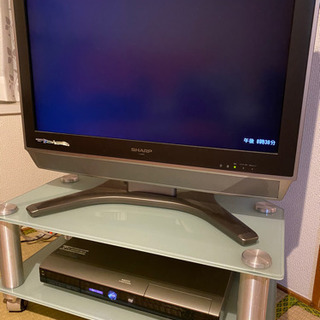 取り引き中　2008年製AQUOSテレビ26インチ　HDDレコー...