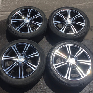 社外17インチ アルミホイール 215/50R17 4本セット