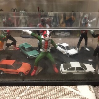 大量】怪獣 仮面ライダー ガチャポン ソフビ まとめてセット ケース 