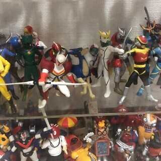 大量】怪獣 仮面ライダー ガチャポン ソフビ まとめてセット ケース 
