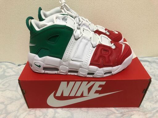 新品未使用ナイキ エアー モア アップテンポ イタリア