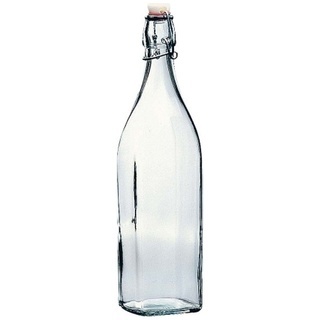 【新品】ガラス密閉ボトル　1L　スイングボトル 