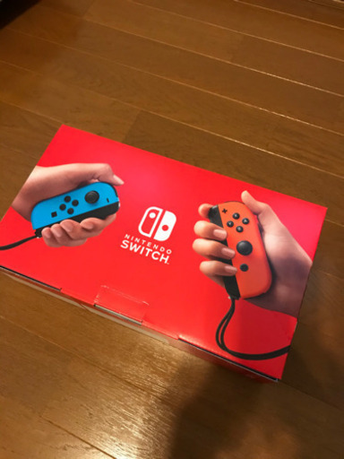 新品未開封　Nintendo Switch 本体 (ニンテンドースイッチ) Joy-Con(L) ネオンブルー/(R) ネオンレッド(バッテリー持続時間が長くなったモデル)