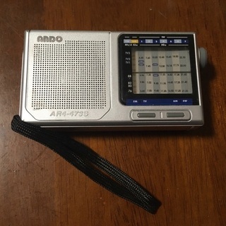 Ando 小型ラジオ　FM/AM/SW 9バンド ar4-473s