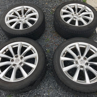 【値下げ】スカイラインクーペ／18インチ純正ホイール