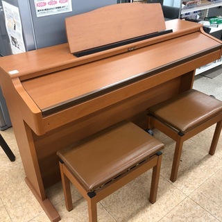 節約 電子ピアノ ROLAND(ローランド）HP103D-LC 2006年製 イス2脚付