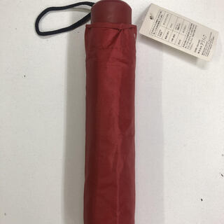 折りたたみ式　日傘　赤