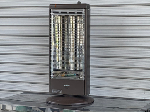 格安で！日立 シーズヒーター◇2015年製◇HLH-1030S◇ 縦型(2本ヒーター) 1000W 転倒OFFスイッチ★