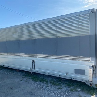 箱のみ【格安】4トン箱ウイング③ コンテナ 物置 倉庫 アルミ箱 格安