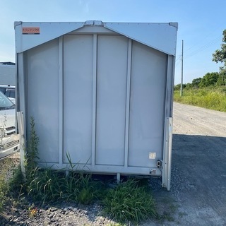 箱のみ【格安】4トン箱ウイング③ コンテナ 物置 倉庫 アルミ箱 格安