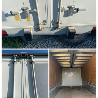 ♪ハAA12♪物置♪コンテナ♪訳有♪長さ637cm♪アルミ冷蔵箱♪