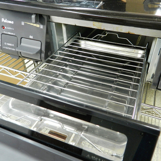 ►LPガス ガステーブル 2017年製 幅59cm パロマ ガスコンロ 右強火 IC-N86B-R 水無し 片面焼 ☆ PayPay(ペイペイ)決済可能 ☆ 札幌市 北区 屯田