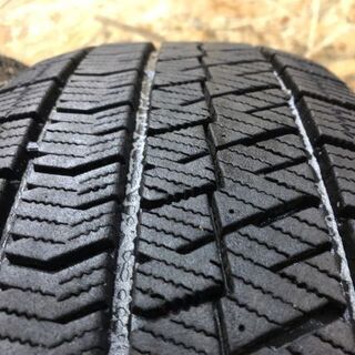 BS BLIZZAK VRX2 215/60R16 16インチ スタッドレス 2本 2017年製 バリ
