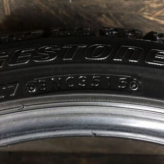BS BLIZZAK VRX 225/40R18 18インチ スタッドレス 4本 2015年製 レクサスIS アクセラスポーツ シビックTYPER等(VTP131) クレジットカード QR決済可能