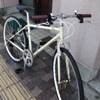 Walby ESPRIT 700ccクロスバイク 6speed/クリーム