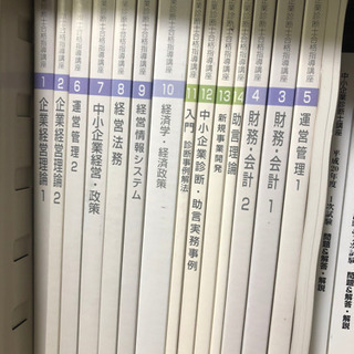 ユーキャンの中小企業診断士　通信講座テキスト