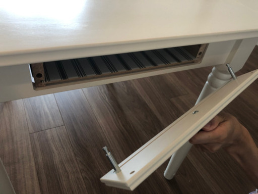 Ikea 白ダイニングテーブル 伸長式 Shuhei 駒沢大学のテーブル ダイニングテーブル の中古あげます 譲ります ジモティーで不用品の処分