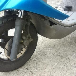 7/24まで アドレスV125G 事故車 部品取りに