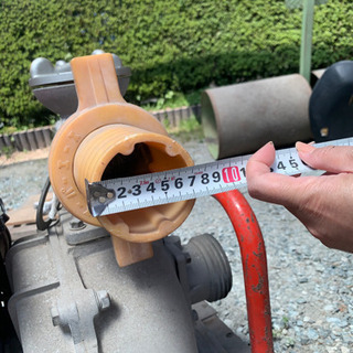 最高 ヤンマーエンジンポンプ！3インチ！ホースもついてます！ その他