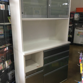 美品! 松田家具 2面レンジボード ハイカウンター アーバンStyle 日本製 