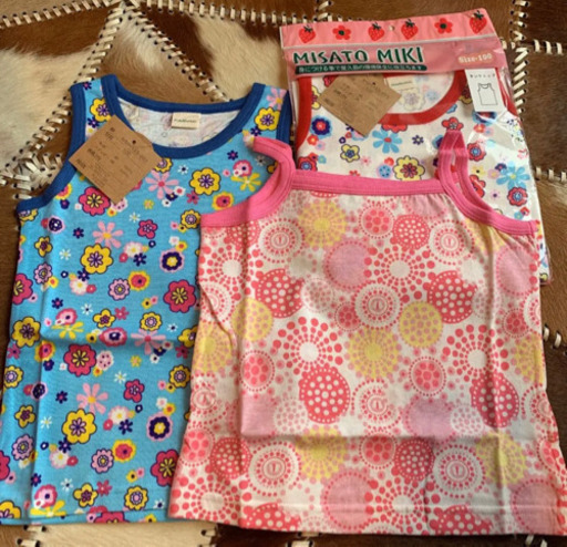 タンクトップ キャミソール 新品未使用 まとめ売り 女の子 ぐりん 南与野の子供用品の中古あげます 譲ります ジモティーで不用品の処分