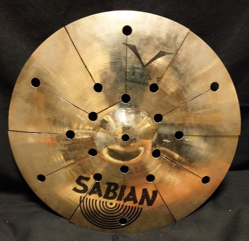 【世界に一枚】Screw Effect Cymbal 16インチ