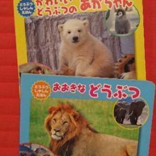 美品 動物絵本２冊 紫陽花 守谷のキッズ用品 幼児教育 の中古あげます 譲ります ジモティーで不用品の処分
